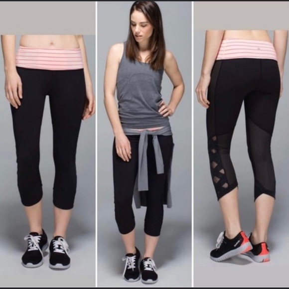 lululemon athletica Pants - Lululemon Var-City Crop leggings Size 6
